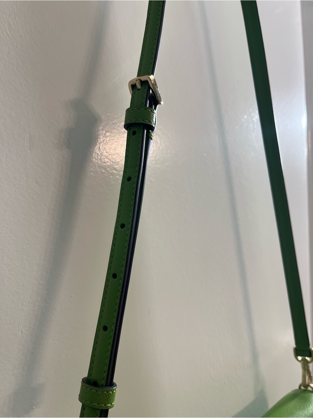 kate spade green crossbody with matching wallet - Picture 4 of 15